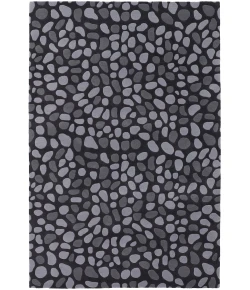 Chandra INHABIT INH-21619 7 ft. 9 in. X 10 ft. 6 in. Rect. Rug - Charcoal, Grey