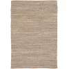 Chandra JAZZ JAZ-17001 7 ft. 9 in. X 10 ft. 6 in. Rect. Rug - Grey, Tan