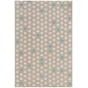 Chandra JESSICA SWIFT JES-28900 5 ft. X 7 ft. 6 in. Rect. Rug - Taupe, Cream, Teal