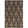 Chandra JESSICA SWIFT JES-28901 5 ft. X 7 ft. 6 in. Rect. Rug - Charcoal, Grey, Gold