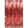 Chandra JESSICA SWIFT JES-28904 5 ft. X 7 ft. 6 in. Rect. Rug - Red, Pink, White, Black
