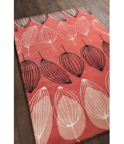 Chandra JESSICA SWIFT JES-28904 5 ft. X 7 ft. 6 in. Rect. Rug - Red, Pink, White, Black
