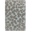 Chandra JOYA JOY-46100 7 ft. 9 in. Round Rug - Blue, Grey