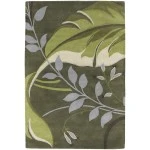 Chandra KRONOS KRO-6302 7 ft. 9 in. X 10 ft. 6 in. Rect. Rug - Green, Cream, Grey