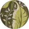 Chandra KRONOS KRO-6302 7 ft. 9 in. Round Rug - Green, Cream, Grey