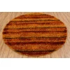 Chandra KUBU KUB-16500 7 ft. 9 in. Round Rug - Red, Orange, Brown