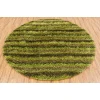 Chandra KUBU KUB-16501 7 ft. 9 in. Round Rug - Green, Brown