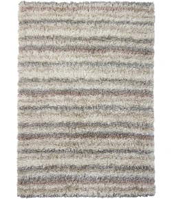 Chandra KUBU KUB-16503 7 ft. 9 in. X 10 ft. 6 in. Rect. Rug - Ivory, Beige, Tan, Grey