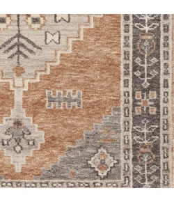 Chandra LEELA LEE-57100 7 ft. 9 in. X 10 ft. 6 in. Rect. Rug - Rust, Grey, Brown