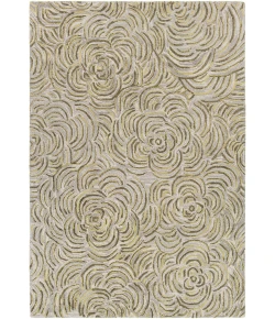 Chandra LEIA LEI-42202 5 ft. X 7 ft. 6 in. Rect. Rug - Green, Grey