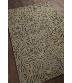 Chandra LEIA LEI-42202 5 ft. X 7 ft. 6 in. Rect. Rug - Green, Grey
