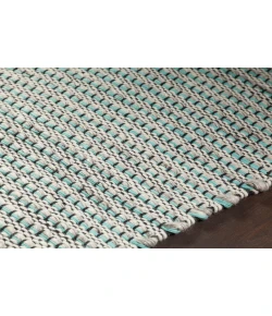 Chandra LENA LEN-44600 5 ft. X 7 ft. 6 in. Rect. Rug - Teal, White, Grey, Black