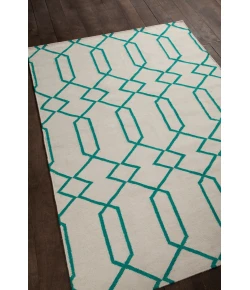 Chandra LIMA LIM-25713 5 ft. X 7 ft. Rect. Rug - White, Teal