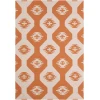 Chandra LIMA LIM-25716 5 ft. X 7 ft. Rect. Rug - White, Orange
