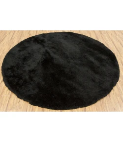 Chandra MERCURY MER-6901 7 ft. 9 in. Round Rug - Black