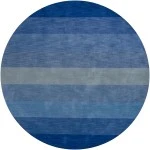 Chandra METRO MET-566 7 ft. 9 in. Round Rug - Blue
