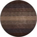 Chandra METRO MET-568 7 ft. 9 in. Round Rug - Charcoal, Grey, Brown