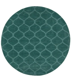Chandra MYSTICA MYS-29801 8 ft. Round Rug - Teal