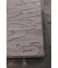 Chandra MYSTICA MYS-29802 8 ft. Round Rug - Charcoal