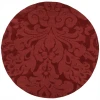 Chandra MYSTICA MYS-29804 8 ft. Round Rug - Red