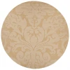 Chandra MYSTICA MYS-29806 8 ft. Round Rug - Light Gold