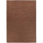 Chandra NENA NEN-46301 5 ft. X 7 ft. 6 in. Rect. Rug - Brown