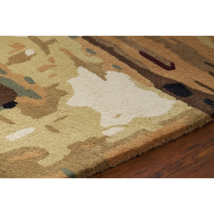 Chandra NIRVANA Blue,Green,Beige,Gold,Burgundy NIR-6600 9ft. x 13ft. Rect. Rug
