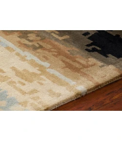 Chandra NIRVANA NIR-6603 7 ft. 9 in. X 10 ft. 6 in. Rect. Rug - Blue, Beige, Brown, Green, Black
