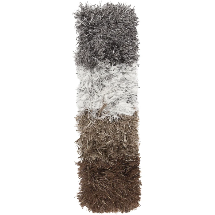 Chandra ONEX Grey,Black ONE-35300 9ft. x 13ft. Rect. Rug