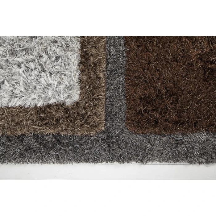 Chandra ONEX Grey,Black ONE-35300 9ft. x 13ft. Rect. Rug