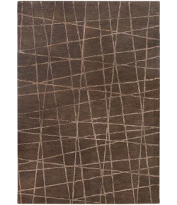 Chandra OSLO Brown,Light Brown OSL-31901 9ft. x 13ft. Rect. Rug