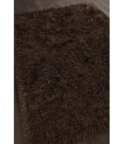 Chandra POLIGAN Brown POL-30801 9ft. x 13ft. Rect. Rug