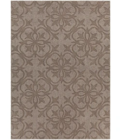 Chandra REKHA REK-29600 7 ft. X 10 ft. Rect. Rug - Taupe, Brown