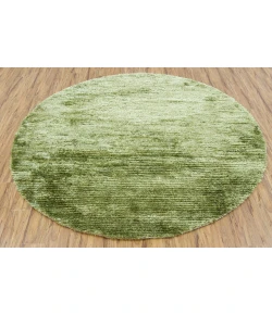 Chandra ROYAL ROY-15101 7 ft. 9 in. Round Rug - Green
