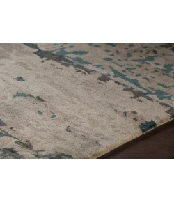 Chandra RUPEC RUP-39630 5 ft. X 7 ft. 6 in. Rect. Rug - Beige, Brown, Grey, Blue