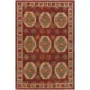 Chandra RYLEIGH RYL-46901 5 ft. X 7 ft. 6 in. Rect. Rug - Red, Green, Natural