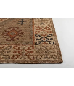 Chandra RYLEIGH RYL-46902 5 ft. X 7 ft. 6 in. Rect. Rug - Natural, Tan, Green, Rust