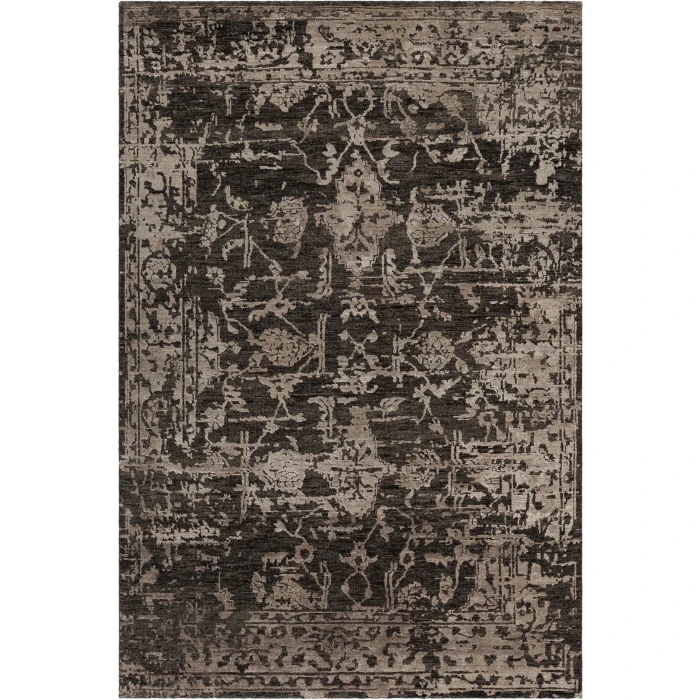 Chandra SASHA Beige,Grey SAS-47001 9ft. x 13ft. Rect. Rug