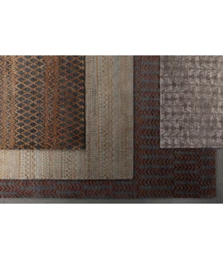Chandra SELENE SEL-48903 7 ft. 9 in. X 10 ft. 6 in. Rect. Rug - Blue, Rust