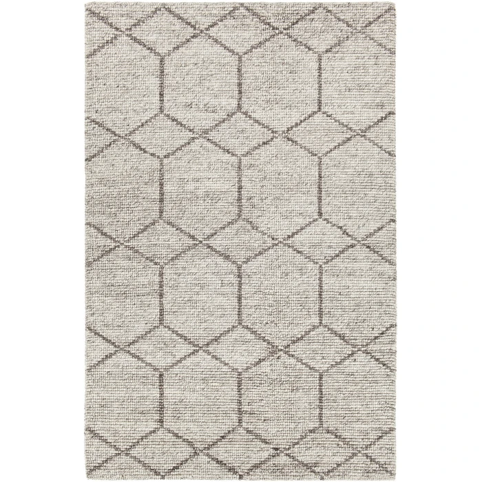 Chandra SLONE Silver SLO-32802 9ft. x 13ft. Rect. Rug