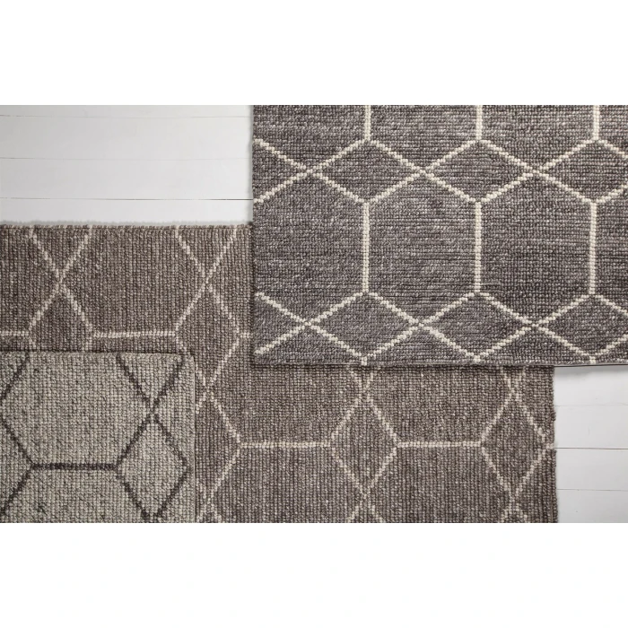 Chandra SLONE Silver SLO-32802 9ft. x 13ft. Rect. Rug