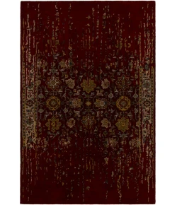 Chandra SPRING Maroon,Gold,Tan,Black,Grey SPR-29104 9ft. x 13ft. Rect. Rug