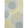 Chandra STELLA STE-52080 8 ft. X 10 ft. Rect. Rug - Grey, Yellow