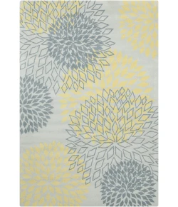 Chandra STELLA STE-52080 8 ft. X 10 ft. Rect. Rug - Grey, Yellow