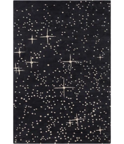 Chandra STELLA STE-52115 8 ft. X 10 ft. Rect. Rug - Black, Ivory