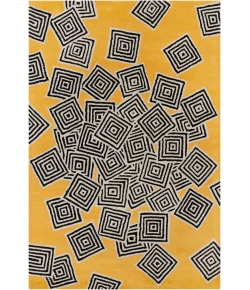 Chandra STELLA STE-52215 8 ft. X 10 ft. Rect. Rug - Yellow, Cream, Black