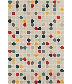 Chandra STELLA STE-52219 8 ft. X 10 ft. Rect. Rug - Cream, Beige, Red, Yellow, Blue