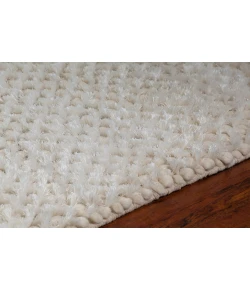 Chandra STRATA STR-1162 7 ft. 9 in. Round Rug - White