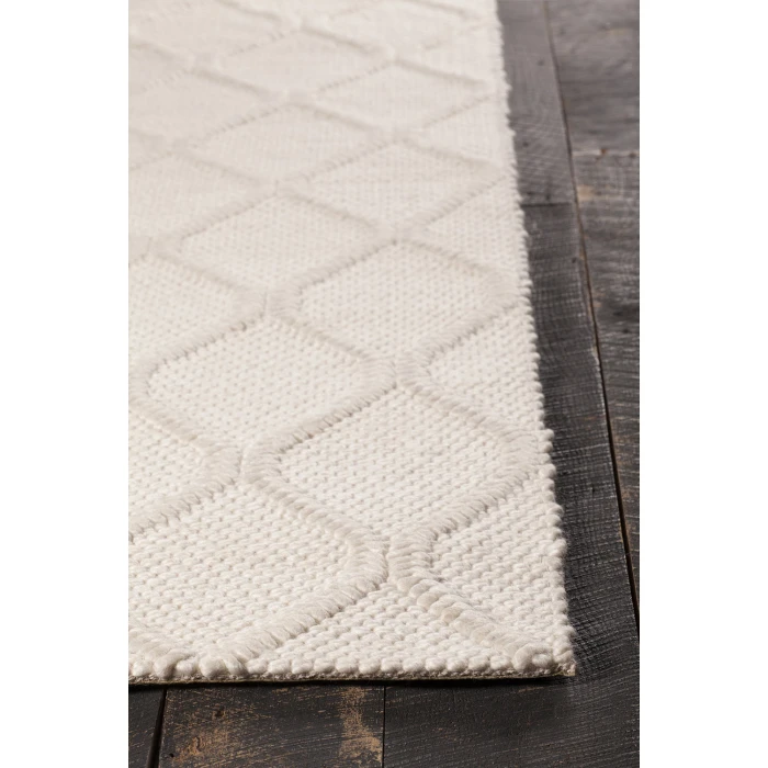 Chandra SUJAN White SUJ-34700 9ft. x 13ft. Rect. Rug