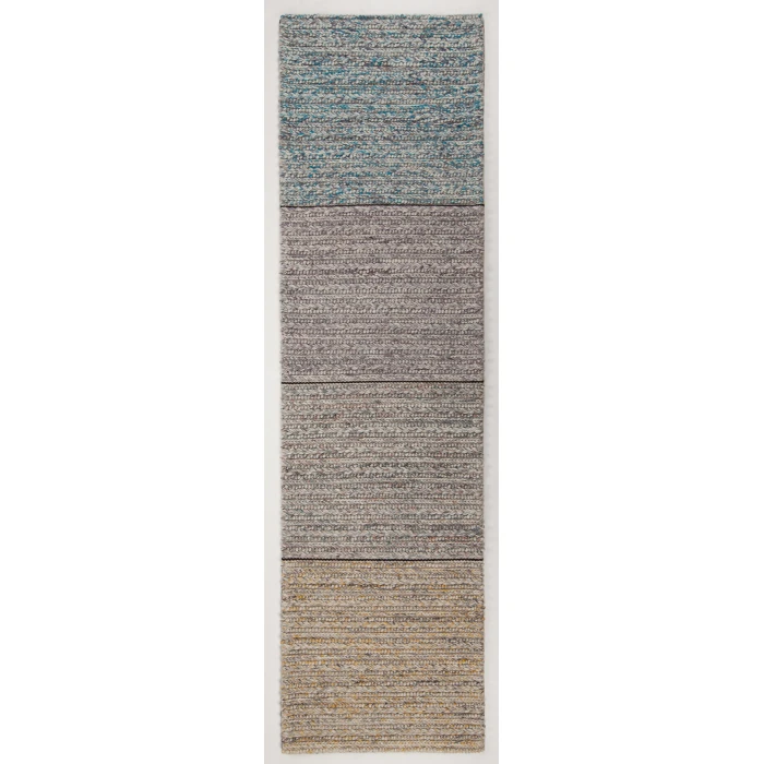 Chandra SYLVIE Blue,Grey,White SYL-48000 9ft. x 13ft. Rect. Rug